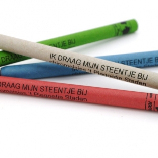 Gerecycled papier kogelpen